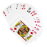 Giant Deck of Big Playing Cards Fun Full Poker Game Set - Measures 5" x 7"
