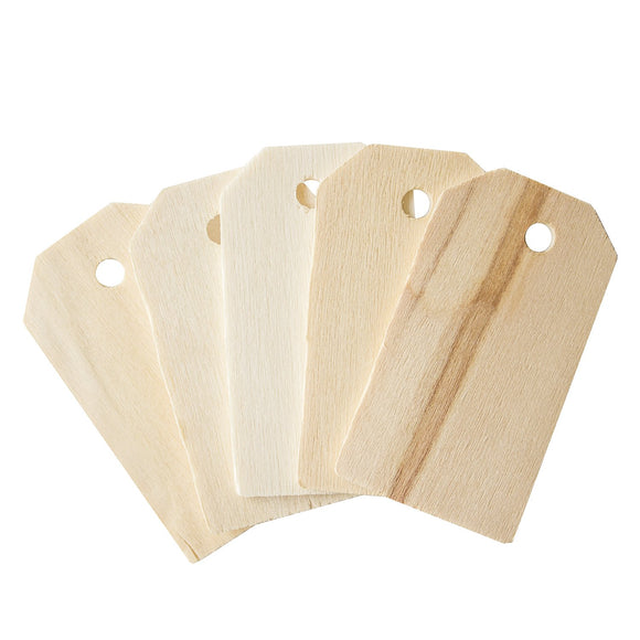 Blank Wooden Gift Tags Labels 2-1/4