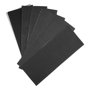 Abrasive Dry/Wet Waterproof Sandpaper Sheets Assorted Grit Variety (12 Sheets)