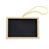 Mini 3" x 4" Wooden Frame Chalk Boards (12 Pack)