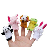 Velvet Cute Animal Style Finger Puppets (10 Pack)