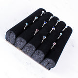 Black Velvet Ring Trays Accessory (2 Pack)