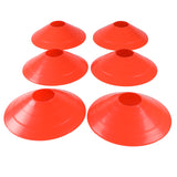 Bright Orange Round Cones Sports Equipment (20 Pack)