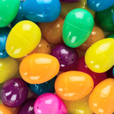 144 Count Plastic Easter Eggs Surprise Toys (Regular Size)