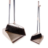 Dustpan and Broom Portable Foldable Sweeping Set